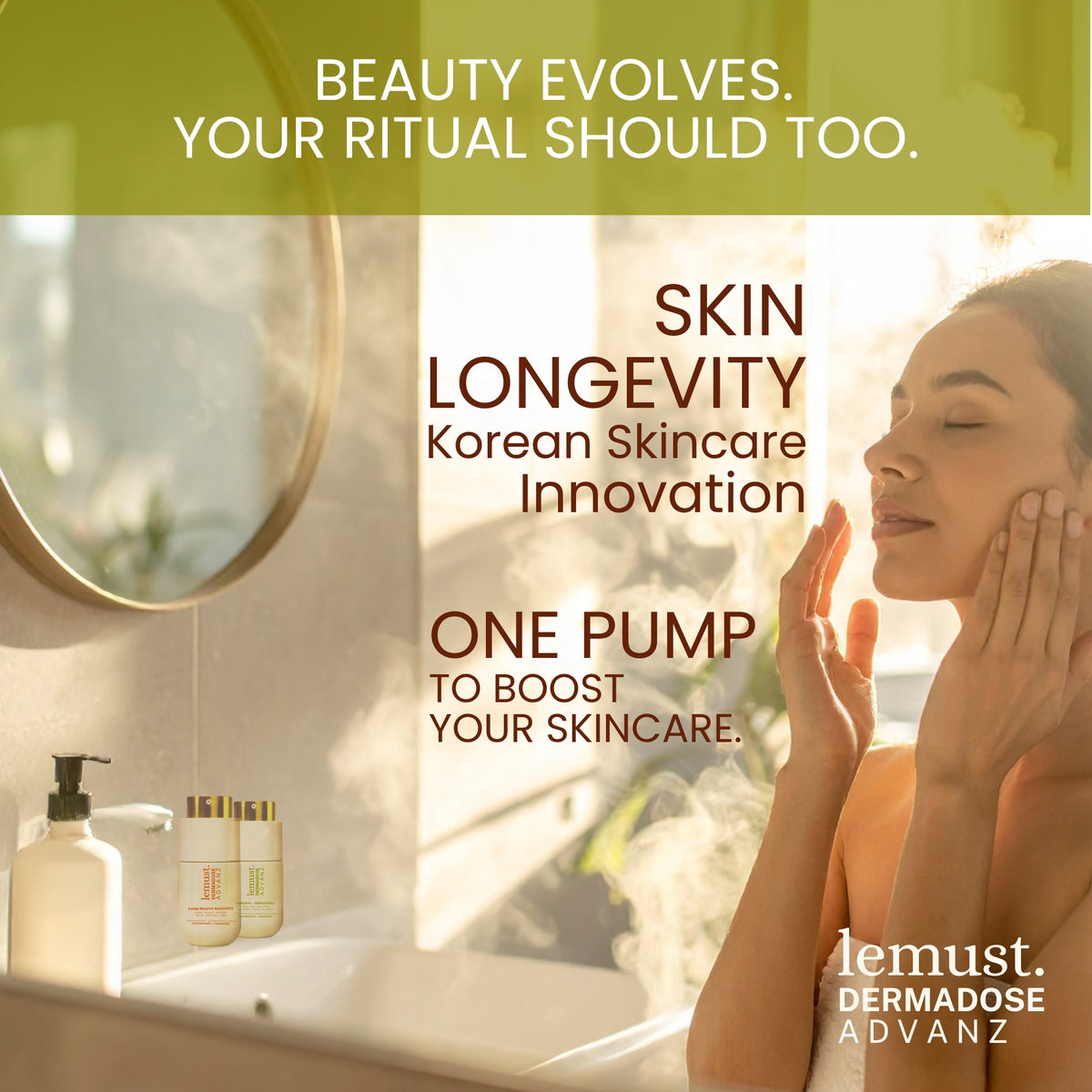 Night Renewal Serum & Essence for Mature Skin